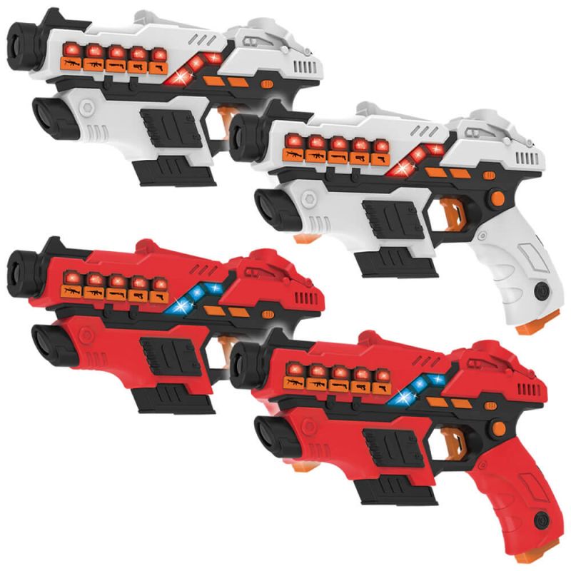 de sneeuw Ineenstorting kwaadaardig Lasergame set kopen? KidsTag Plus lasergame set met 4 guns!
